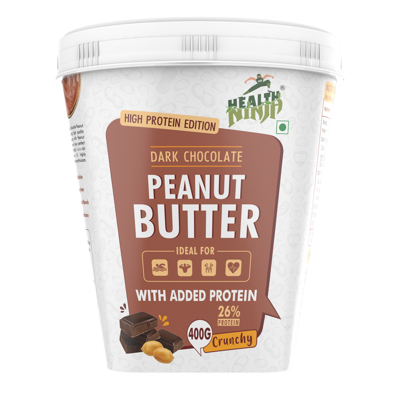 Dark Chocolate Peanut Butter Crunchy (High Protein)